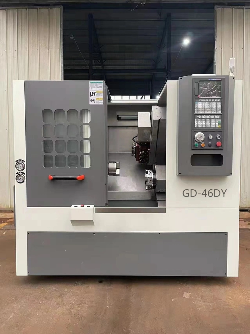 CD46-3+3 CNC Lathe Machine CNC Turning and Milling Composite Machine