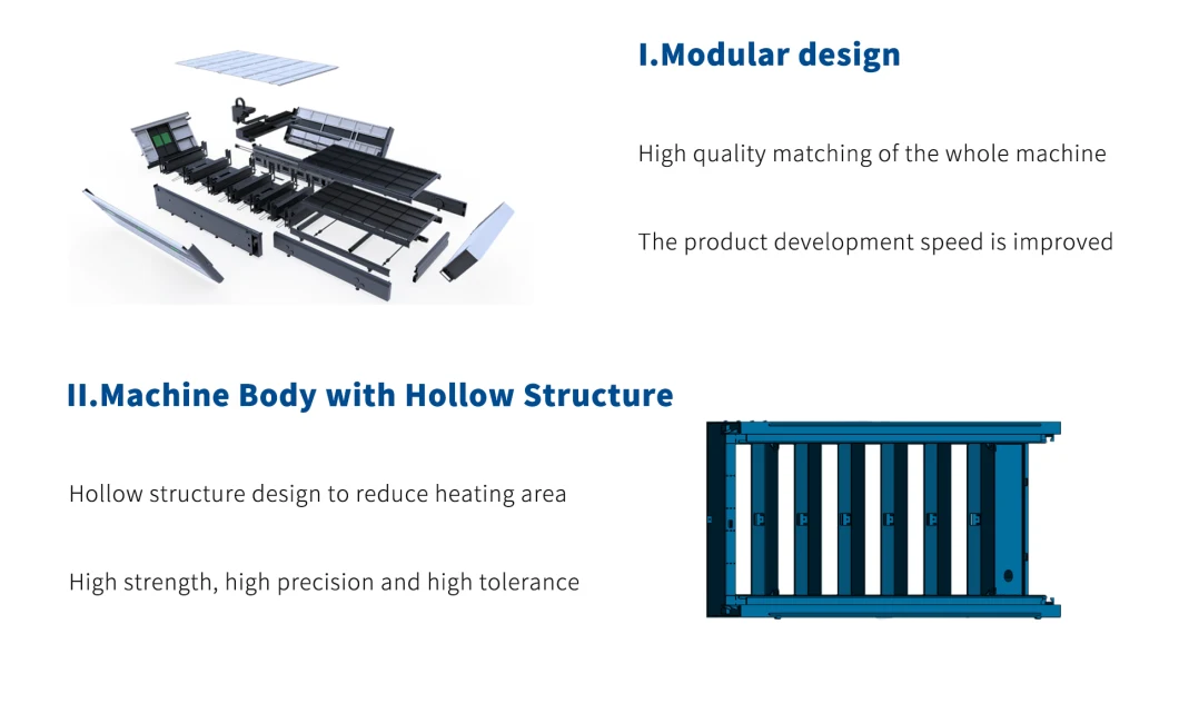 6000W CNC Fiber Laser Cutting Machine for Different Metal Fiber Laser Cutting