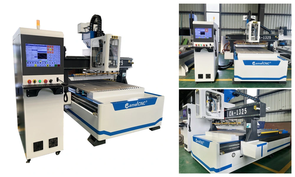 1325 4X8FT 3 Axis Kitchen Cabinet Door Making Machine CNC Router Foam Woodworking Carving Atc Aluminum MDF CNC Routers