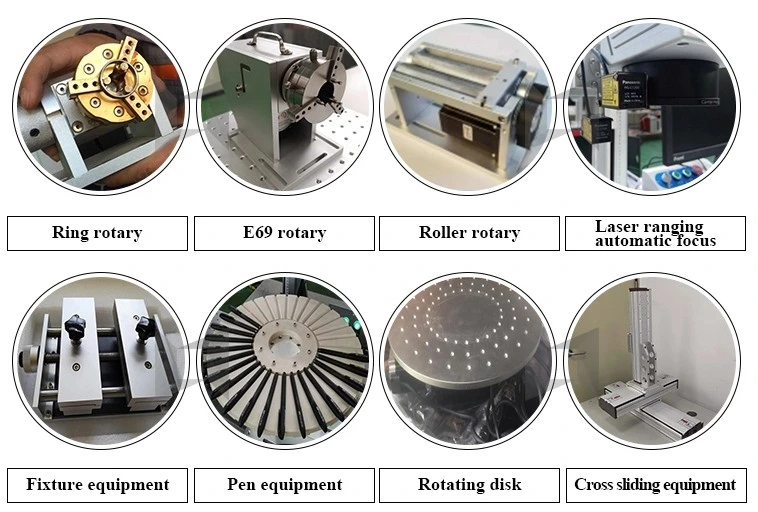 China Factory Cheap Price CO2/UV/Fiber Laser Marking Machine Price for Metal, Steel, Iron, Aluminum, PVC, Keyboard, Bearings Engraving