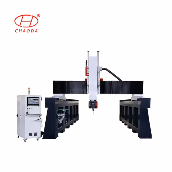  Fornecimento de fábrica!  Máquina CNC grande de 5 eixos / fresadora CNC de 5 eixos para fabricação de moldes de Chaoda