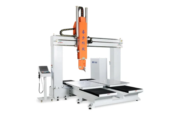 Rbt Six 6 Axis Multi Axis Router CNC para Borracha, Fibra de Carbono, Vidro, Aço, Gravação, Perfuração, Corte e Corte